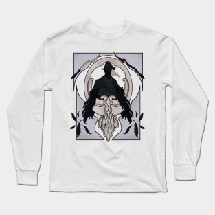 Bloodborne art nouveau - Eileen the Crow Long Sleeve T-Shirt